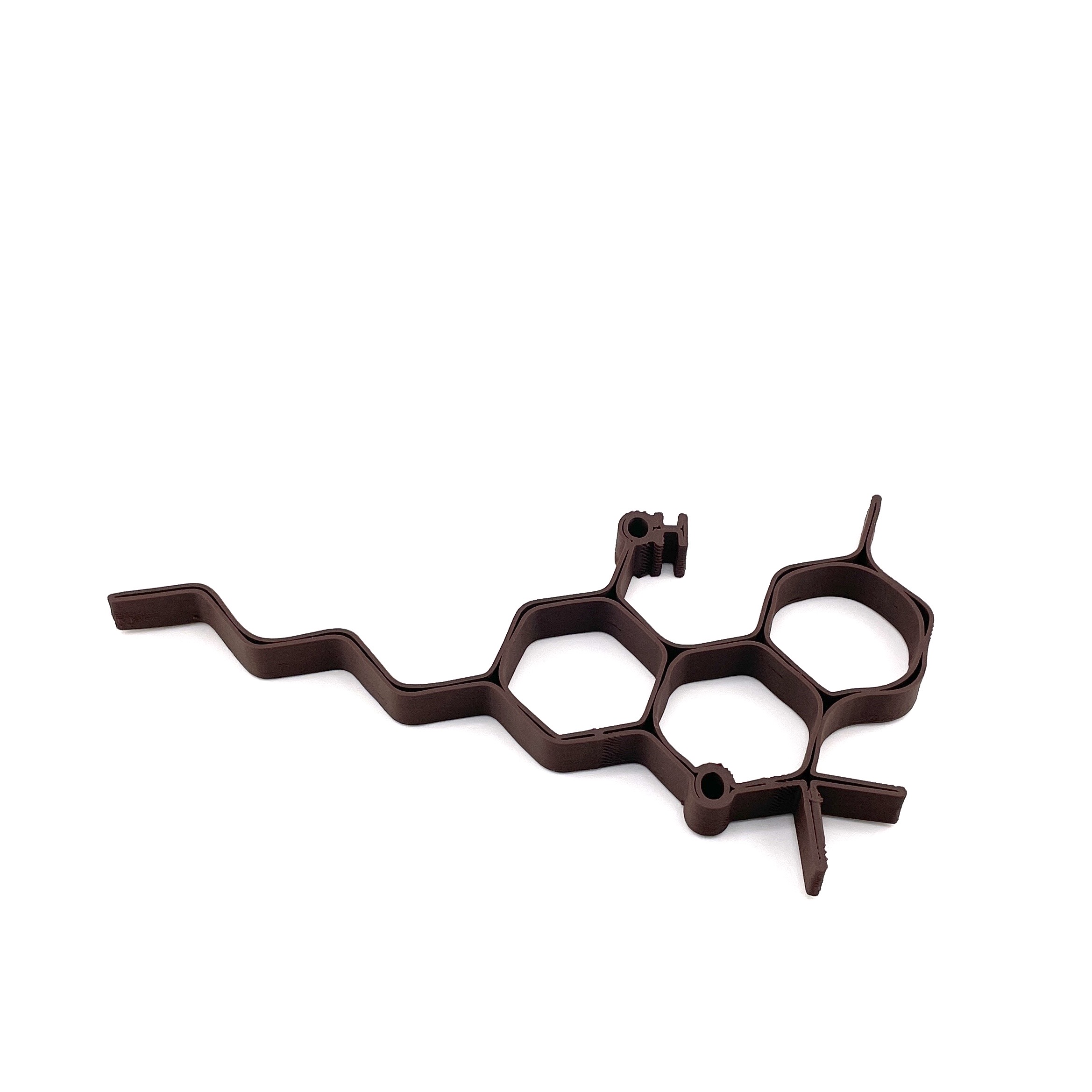 Custom novelty-shaped 3D printed chocolate piece